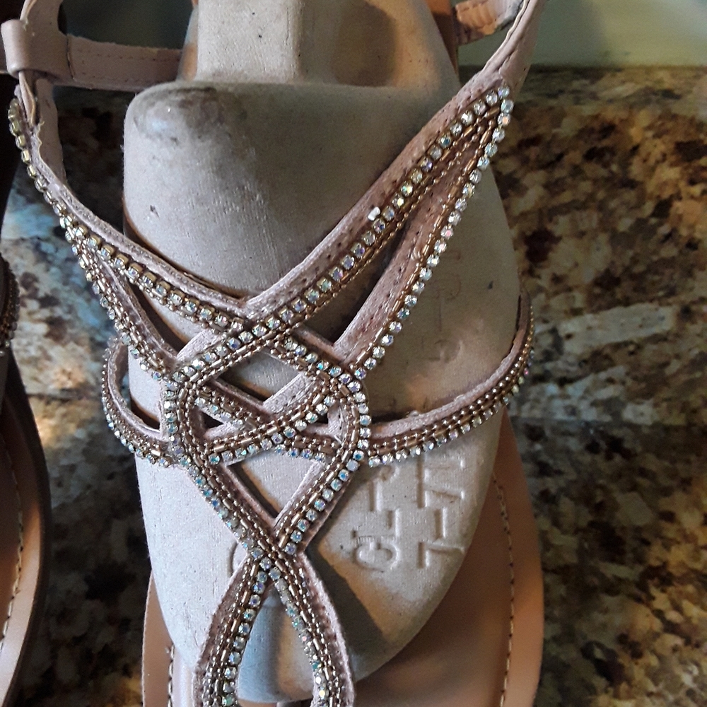 Fergalicious Rhinestone Sandals - Picture 4 of 5